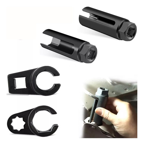 4 Pzs Kit Dado Para Sensor De Oxígeno Y Aceite Automotivo