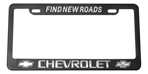 Par Portaplaca Chevrolet Find New Roads
