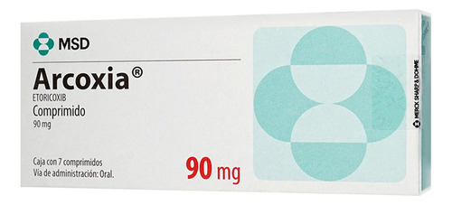 Arcoxia Comprimido 90 Mg, 7 Comprimidos