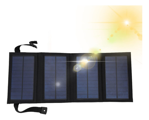 Cargador Solar Plegable Para Teléfonos Y Tablet