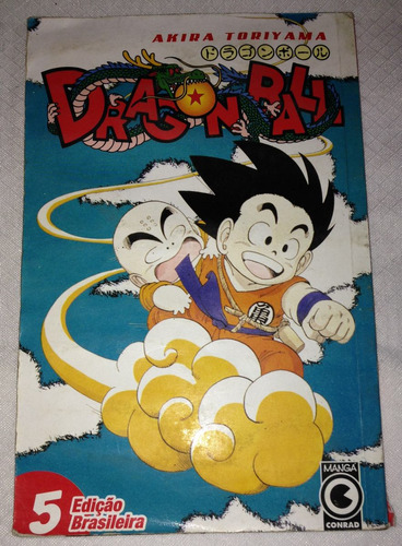 Mangá Dragon Ball Vol. 5 Ed. Conrad Akira Toriyama Port. Br