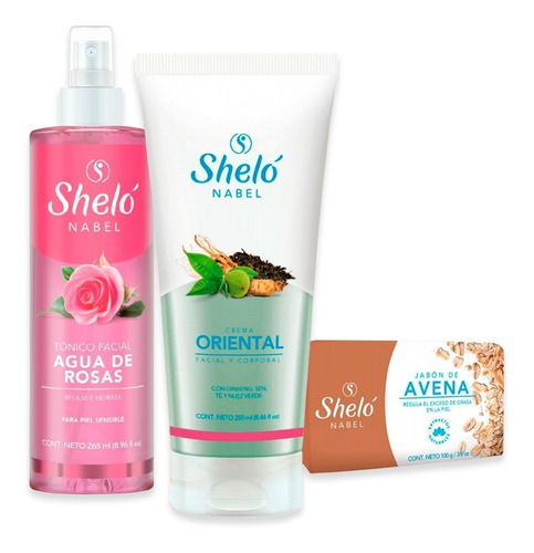 Imagen 1 de 6 de Crema Rosacea Piel Sensible Pack Natural + Jabón Y Tonico