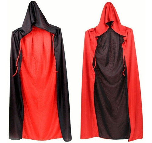 Halloween Abrigo Capa Cosplay Con Capucha Ropa Vampiros