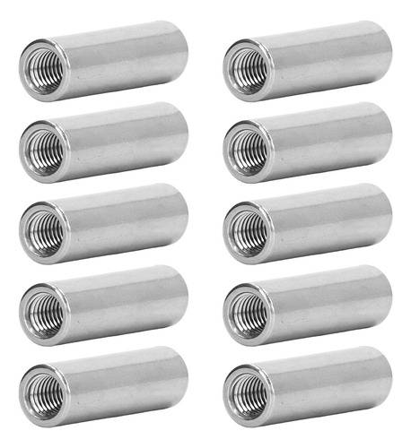 Tuerca De Acoplamiento De Rosca Hembra 1.25 12 L40mm, 10 Pzs