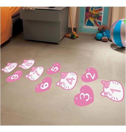 Juego De Pegatinas Para Prescolar, Mxopc-004, 4 Juegos De Pe Color Rosa