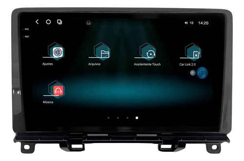 Multimídia Aikon Fóton G3 Fit 2022 Acima 12+256gb Octa 2k 9p