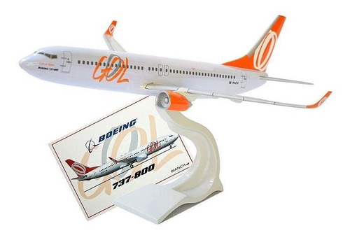 Maquete - Boeing 737-800 Gol Time De Águias