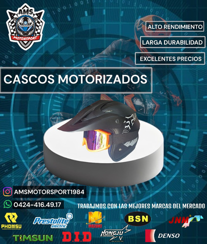 Cascos Motorizados 