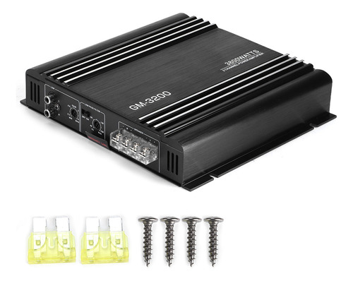 Amplificador Power Booster 3800w De 2 Canales, 12 V, Alumini