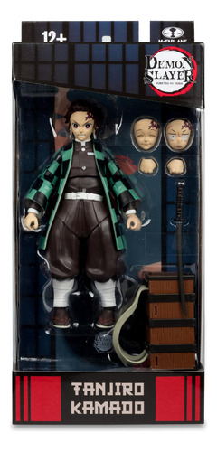 Boneco De Ação Mcfarlane Demon Slayer Tanjiro Kamado 7 Com N