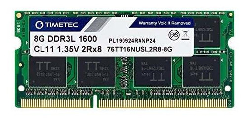 Timetec Hynix Ic 8gb Ddr3l Sodimm Para Intel Nuc Kit / Mini