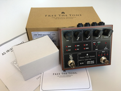 Free The Tone Ambi Space Reverb Pedal - Novo, Garantia E Nf