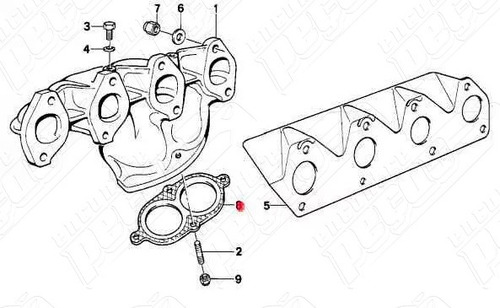 Bmw 318ti 1.9 Compact 1994-1995 Junta Escape