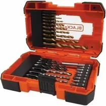 Comprar Jogo Brocas Furar Parafusar Black Decker 27 Peças Estojo