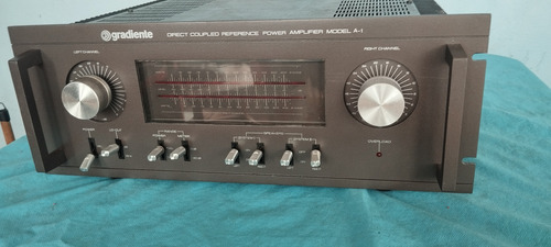 Potencia Gradiente A1 Anos 80 Raro Grafite 350 W