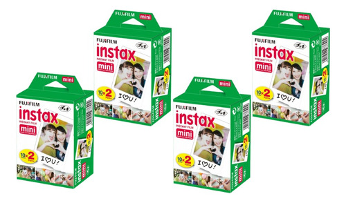 Recarga 80 Películas Instantáneas Instax Mini