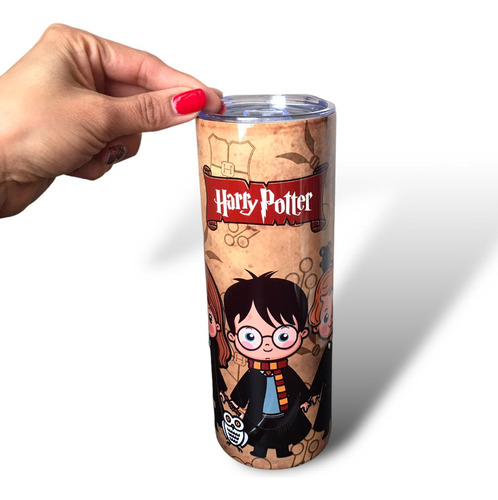 Termo Harry Potter Acero Inoxidable Skinny 20 Onzas 