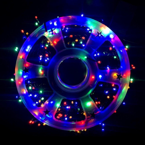 Luces Led Multicolor X500, 50m Multifuncion Exterior Navidad