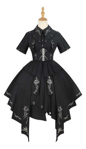 Vestidos De Mujer Black Pie Kawaii One Gothic Lolita Para Mu