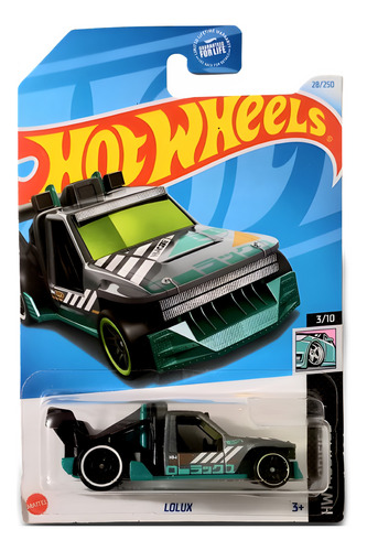 Lolux Negro Hot Wheels E24 Tarjeta Americana