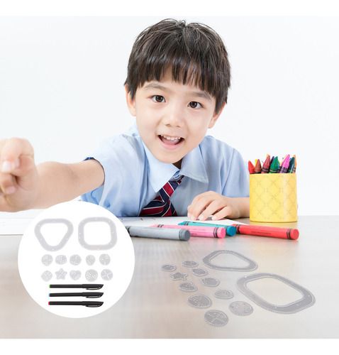 Kit De Pintura Para Niños Wanhua Ruler Set Suite