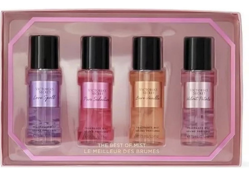 Set Victoria's Secret, 4 Mini Bodymist 75ml. Ultimo Set!
