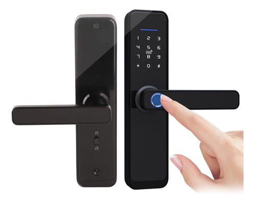 Security Smart Lock Touch, Escáner De Huellas Dactilares, Ce