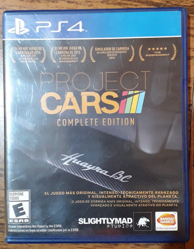 Project Cars Complete Edition Ps4 Fisico
