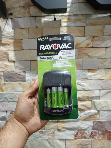  Cargador De Pilas Recargables Aa / Aaa. Rayovac