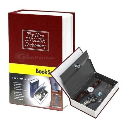 Imagen 2 de 4 de Caja De Seguridad Tipo Libro