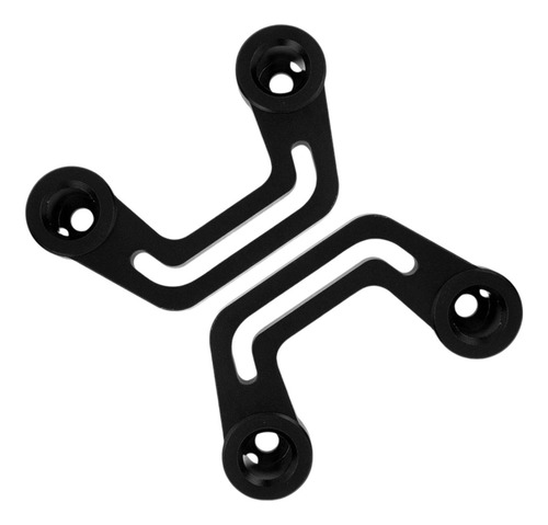 Soportes De Montaje De Luces Las Piezas De Automóvil Negro