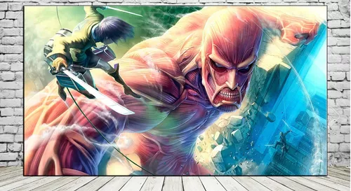 Ataque a los titanes (Shingeki no kyojin) - Attack Póster, Lámina