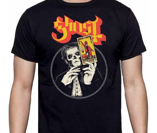 Ghost - Pope - Tarot - Rock / Metal - Polera - Cyco Records