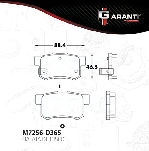 Balata Para Acura Legend 1986 - 1990 (garanti)