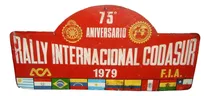 Comprar Chapa Patente Rally Internacional Codasur Original Año 79