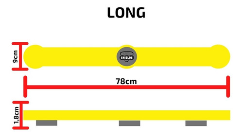 Imagem 7 de 7 de Protetor De Porta Magnético Para Carros Shields - Longo C/ 2