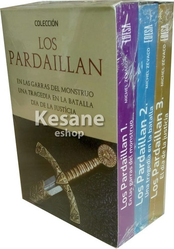Los Pardaillan Completo 3 Libros Coleccion Nuevo Talento