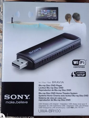 capitalismo Reembolso pandilla Adaptador Wi Fi Sony Uwa Br100 | MercadoLibre 📦