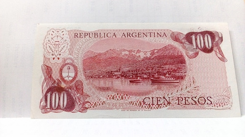 Billete De 100 Pesos - Sin Circular - Serie 59.022.044 C (Usado)