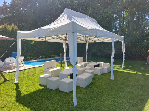Alquiler De Puffs, Gazebos, Vajilla, Estufas. Zona Oeste
