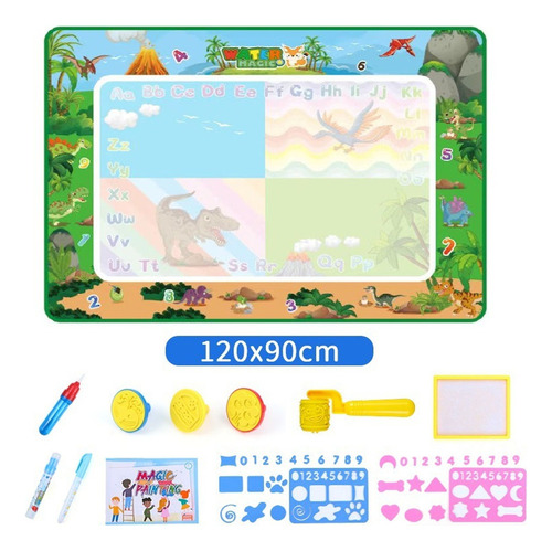 Pizarrones Magicos Para Niños, Tapete Dibujo Agua Pintura