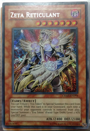 Yugioh Zeta Reticulant Crms-en094 Edicion Unlimited