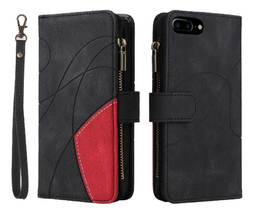 Funda Para iPhone 6 Plus/6s Plus Tipo Billetera Con