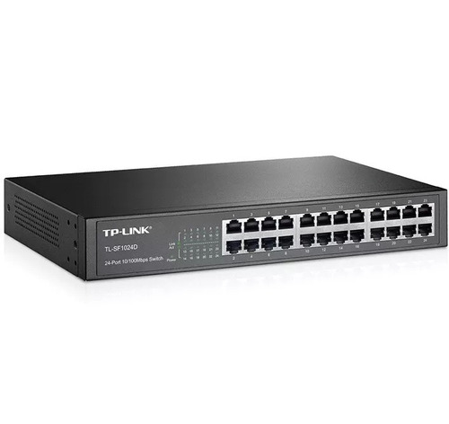 Tp-link, Switch 24 Puertos 10/100 Escritorio/rack Tl-sf1024d