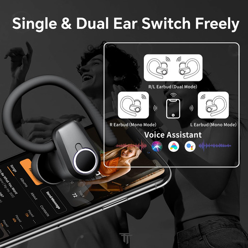 Audífonos Inalámbricos Blackview Sport Bluetooth 5.3 Con M