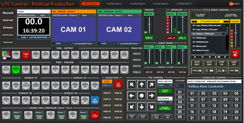 Pacote Utc - Câmara De Vereadores Para Vmix