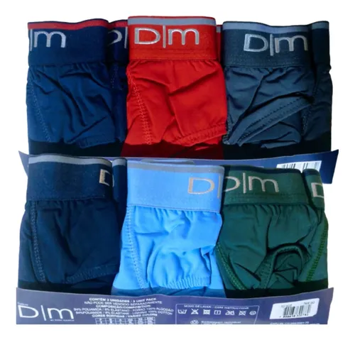 Kit C/ 3 Cueca Slip Básica De Microfibra Dom Marco Xg Menor preço em Kit C/ 3 Cueca Slip Básica De Microfibra Dom Marco Xg