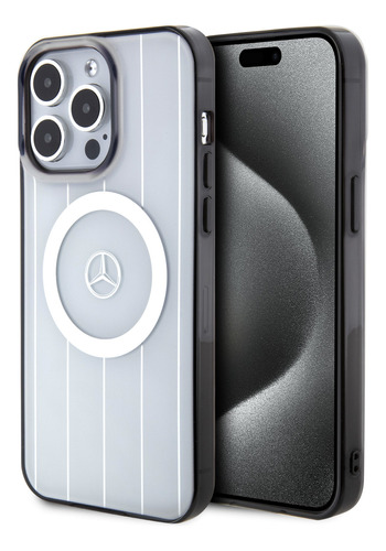 Funda Para iPhone 15 Pro Max Mercedes Benz Magsafe
