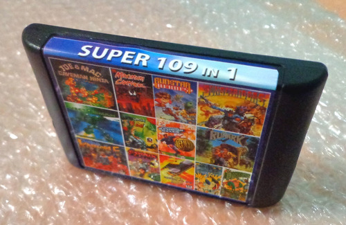 Sega Apevtech Retro 2 Joystick 16 Bits Cartucho 109 Juegos