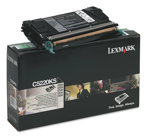Toner Lexmark C5220ks Negro Original C522 C524 C53x